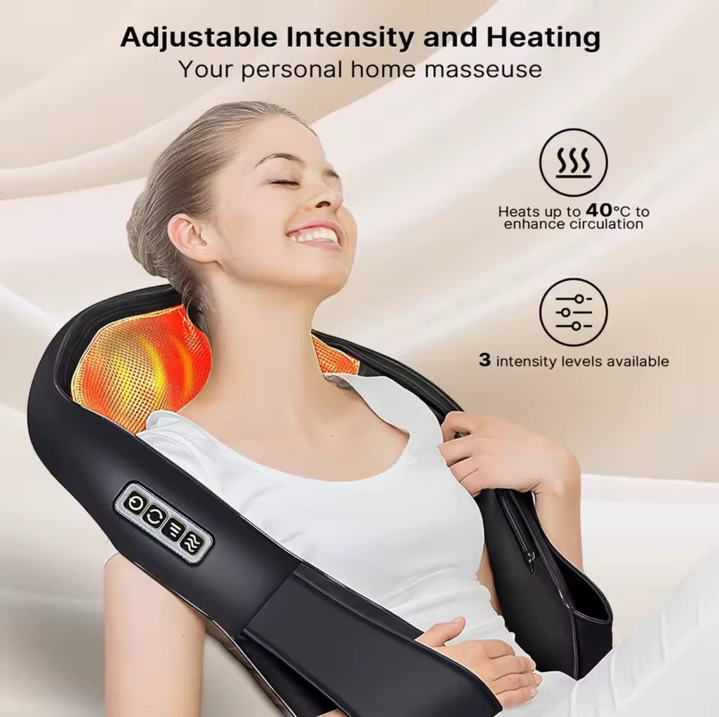 Heated Back And Neck Massager
