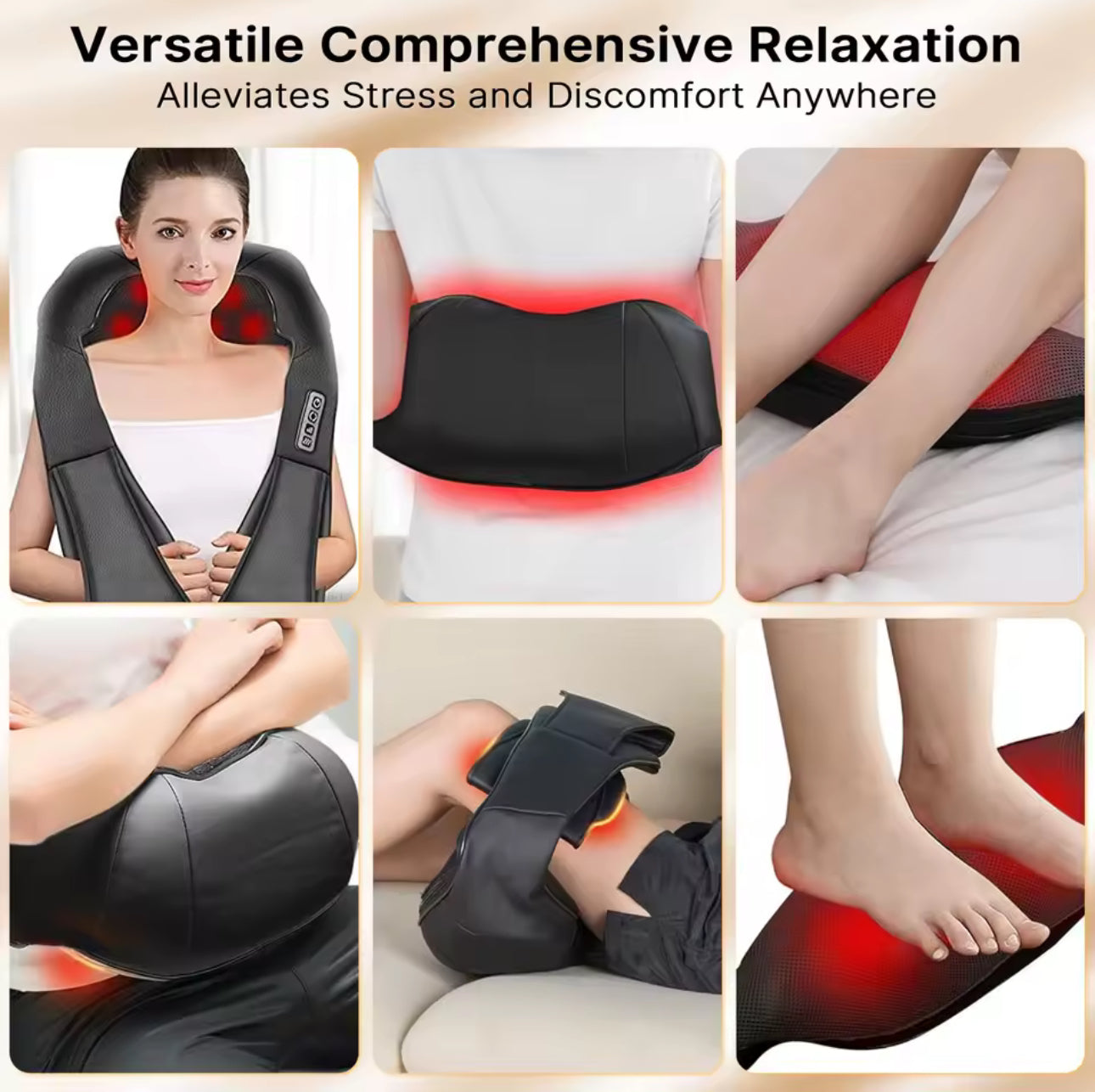 Heated Back And Neck Massager