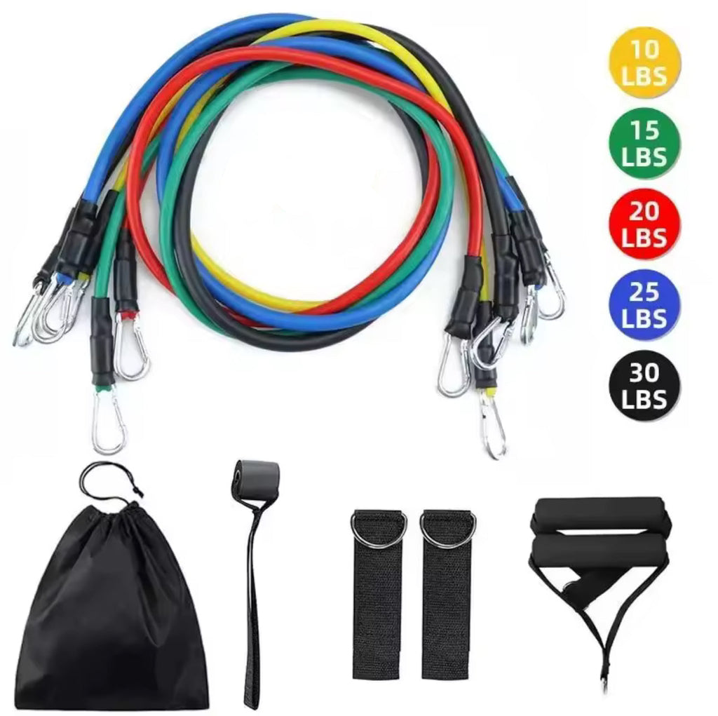 11pcs Resistance Bands Set