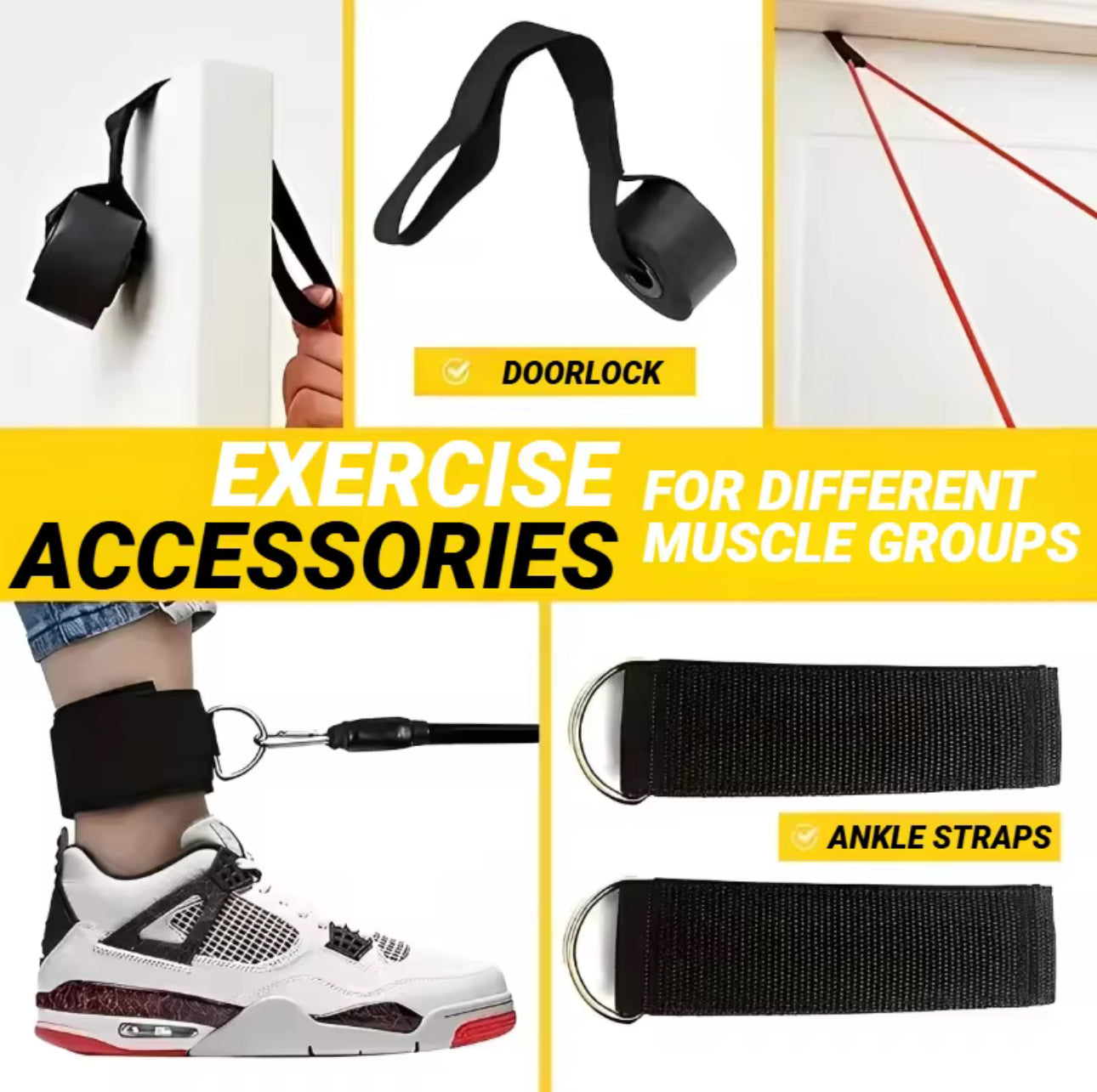 11pcs Resistance Bands Set