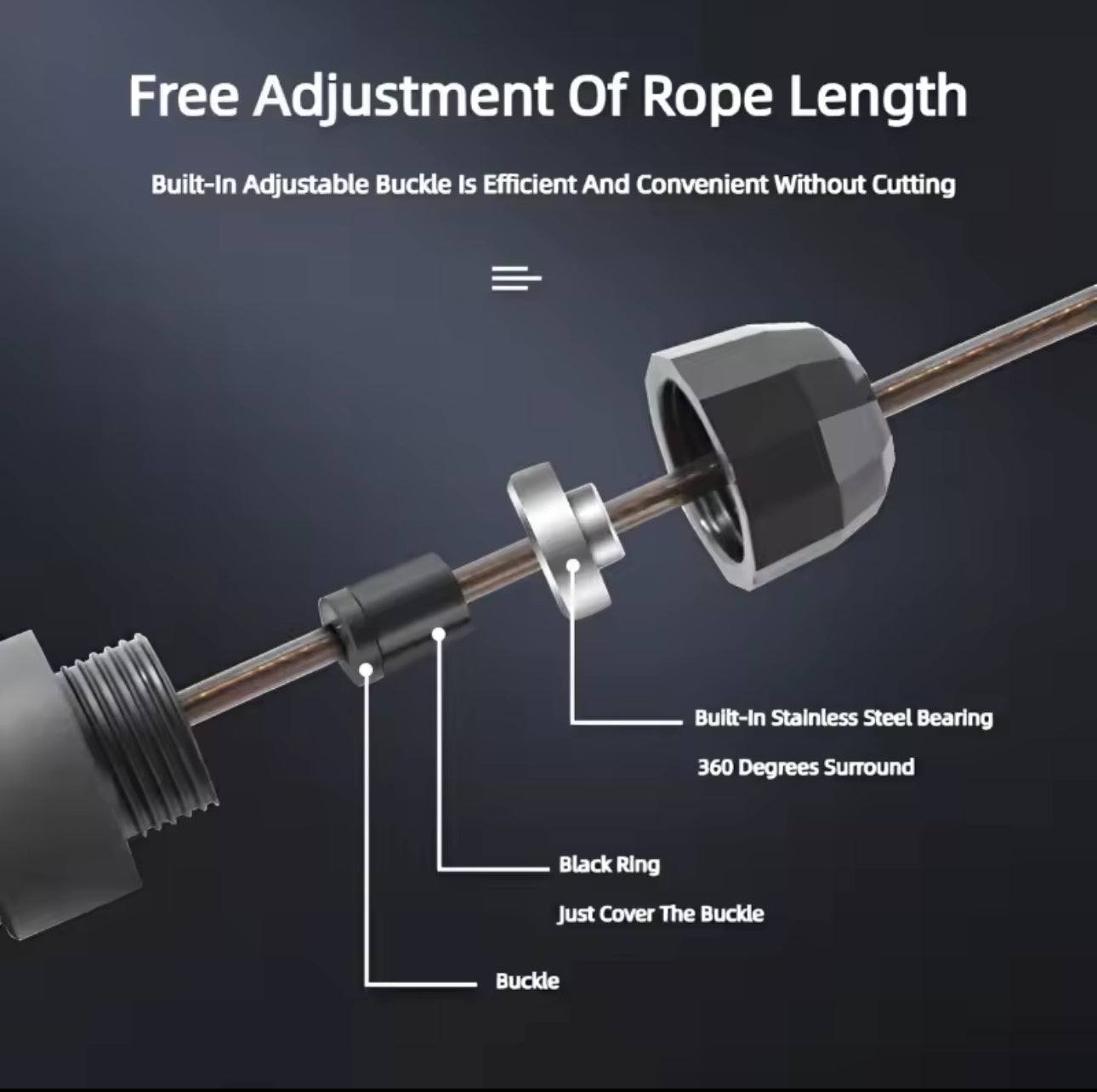 Adjustable Jump Rope